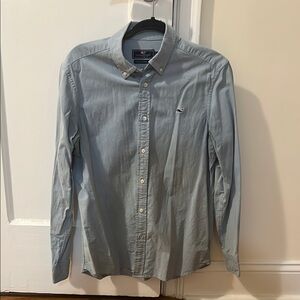 Vineyard Vines Blue Casual Button Down Shirt